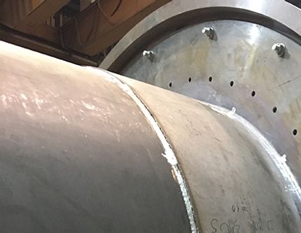 Boiler metall+ Stanley steel welded MIG-MAG 135-136.